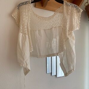 Vintage crochet top